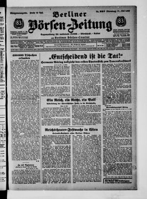 Berliner Börsen-Zeitung vom 17.05.1938