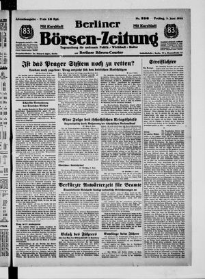 Berliner Börsen-Zeitung vom 03.06.1938