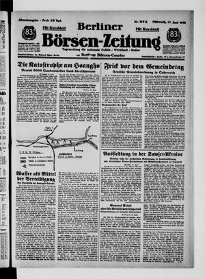 Berliner Börsen-Zeitung vom 15.06.1938