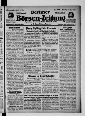 Berliner Börsen-Zeitung vom 28.06.1938