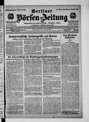 Berliner Börsen-Zeitung vom 02.08.1938
