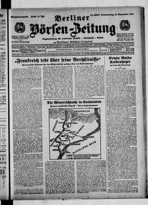 Berliner Börsen-Zeitung vom 29.12.1938