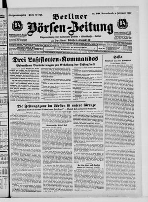 Berliner Börsen-Zeitung vom 04.02.1939