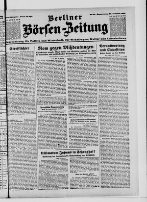 Berliner Börsen-Zeitung vom 23.02.1939