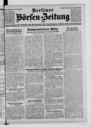 Berliner Börsen-Zeitung vom 24.02.1939