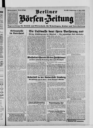 Berliner Börsen-Zeitung vom 02.03.1939