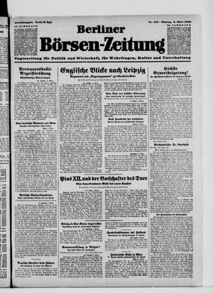 Berliner Börsen-Zeitung vom 06.03.1939