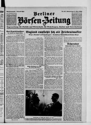 Berliner Börsen-Zeitung vom 09.03.1939