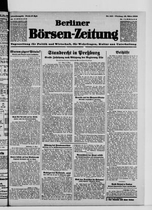 Berliner Börsen-Zeitung vom 10.03.1939