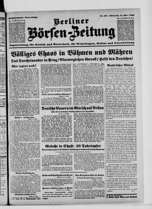 Berliner Börsen-Zeitung on Mar 15, 1939
