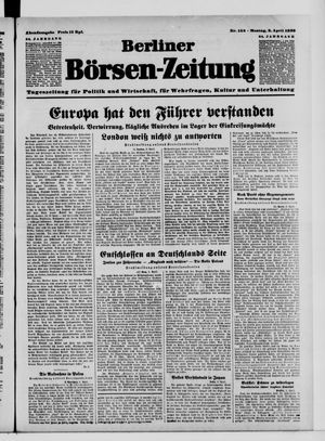 Berliner Börsen-Zeitung vom 03.04.1939