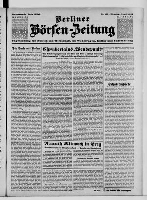 Berliner Börsen-Zeitung vom 04.04.1939
