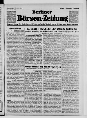 Berliner Börsen-Zeitung vom 05.04.1939
