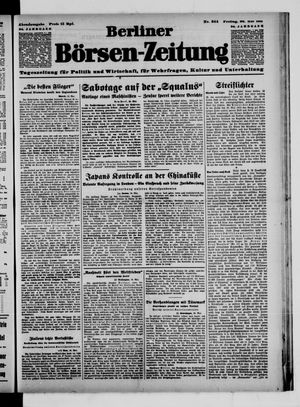 Berliner Börsen-Zeitung vom 26.05.1939