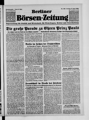 Berliner Börsen-Zeitung vom 02.06.1939