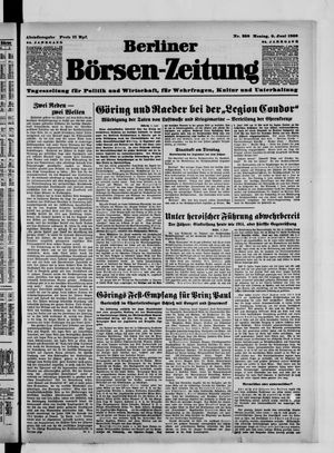 Berliner Börsen-Zeitung vom 05.06.1939