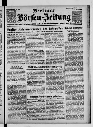 Berliner Börsen-Zeitung vom 29.06.1939