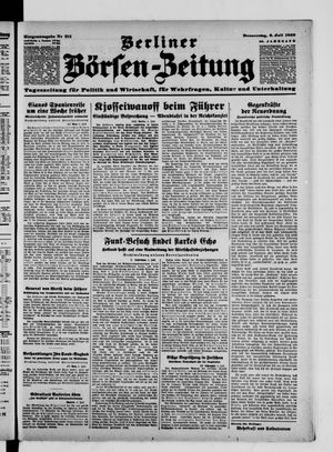 Berliner Börsen-Zeitung vom 06.07.1939
