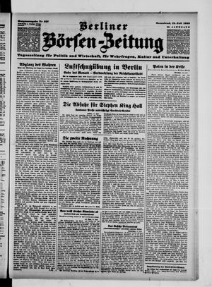 Berliner Börsen-Zeitung vom 15.07.1939