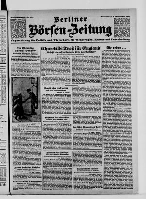 Berliner Börsen-Zeitung vom 07.12.1939