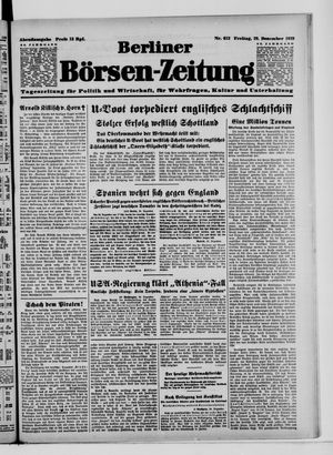 Berliner Börsen-Zeitung on Dec 29, 1939