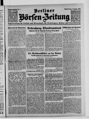 Berliner Börsen-Zeitung vom 04.01.1940