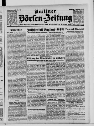 Berliner Börsen-Zeitung vom 07.01.1940