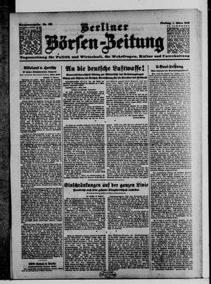 Berliner Börsen-Zeitung vom 01.03.1940
