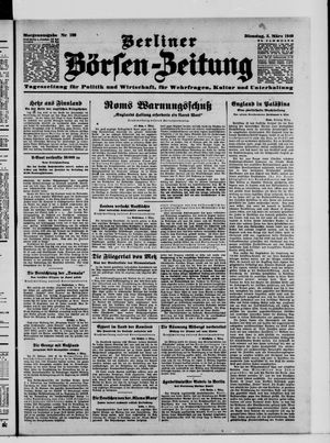Berliner Börsen-Zeitung vom 05.03.1940