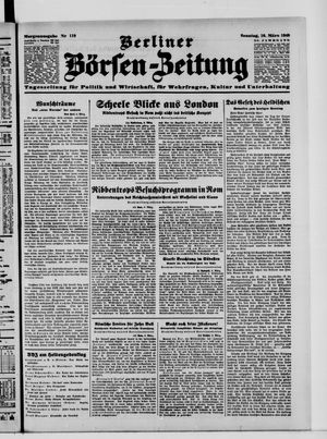 Berliner Börsen-Zeitung vom 10.03.1940