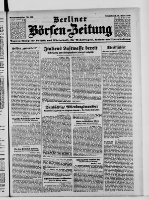 Berliner Börsen-Zeitung vom 16.03.1940