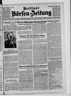 Berliner Börsen-Zeitung vom 21.03.1940