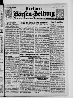 Berliner Börsen-Zeitung vom 27.03.1940