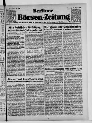 Berliner Börsen-Zeitung vom 29.03.1940