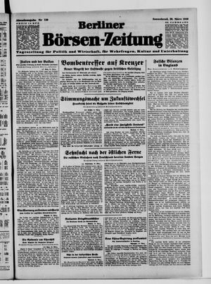 Berliner Börsen-Zeitung vom 30.03.1940