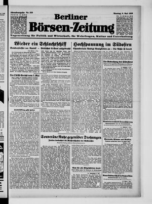 Berliner Börsen-Zeitung vom 06.05.1940