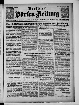 Berliner Börsen-Zeitung vom 23.07.1940