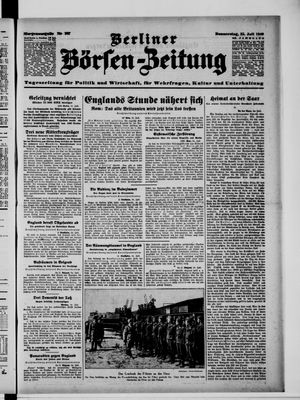 Berliner Börsen-Zeitung vom 25.07.1940