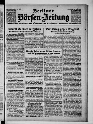 Berliner Börsen-Zeitung vom 30.07.1940