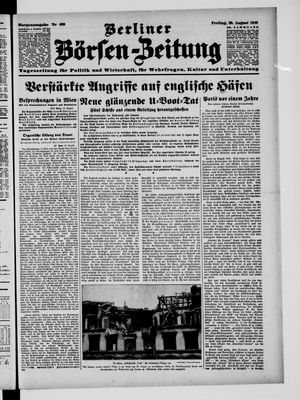 Berliner Börsen-Zeitung vom 30.08.1940