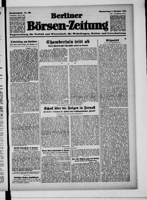 Berliner Börsen-Zeitung vom 03.10.1940