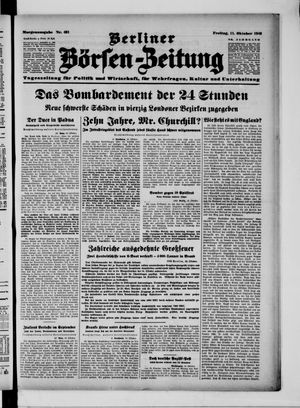 Berliner Börsen-Zeitung vom 11.10.1940