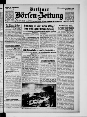 Berliner Börsen-Zeitung vom 20.11.1940
