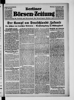 Berliner Börsen-Zeitung vom 10.12.1940