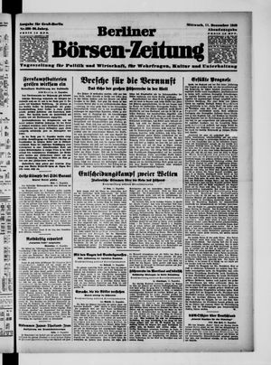 Berliner Börsen-Zeitung vom 11.12.1940