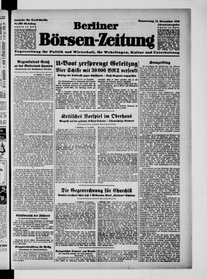 Berliner Börsen-Zeitung vom 12.12.1940