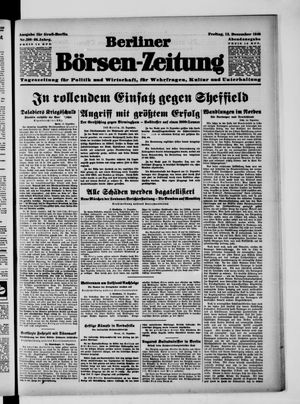 Berliner Börsen-Zeitung vom 13.12.1940