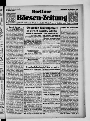 Berliner Börsen-Zeitung vom 14.12.1940
