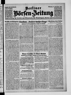Berliner Börsen-Zeitung vom 17.12.1940