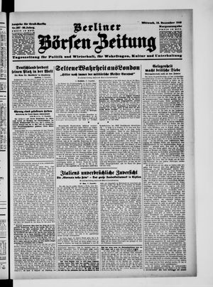 Berliner Börsen-Zeitung vom 18.12.1940